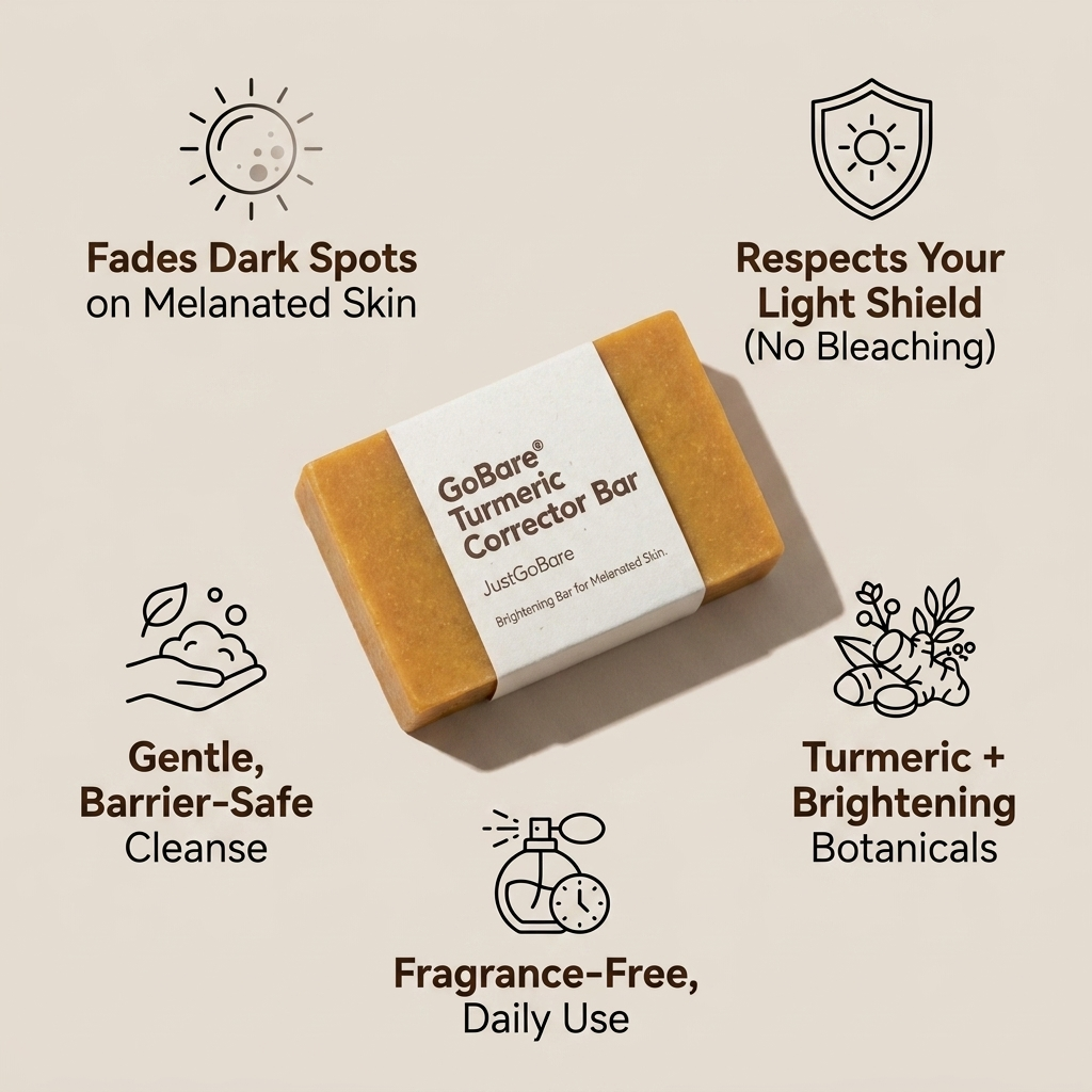 GoBare® Turmeric Corrector Bar