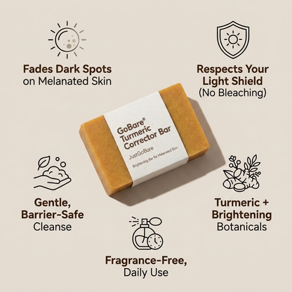 GoBare® Turmeric Corrector Bar